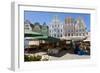 New Market Square, Rostock, Germany-Peter Adams-Framed Photographic Print