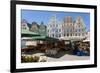 New Market Square, Rostock, Germany-Peter Adams-Framed Photographic Print