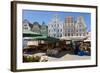 New Market Square, Rostock, Germany-Peter Adams-Framed Photographic Print