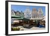 New Market Square, Rostock, Germany-Peter Adams-Framed Photographic Print
