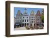 New Market Square, Rostock, Germany-Peter Adams-Framed Photographic Print