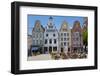 New Market Square, Rostock, Germany-Peter Adams-Framed Photographic Print