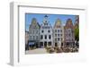 New Market Square, Rostock, Germany-Peter Adams-Framed Photographic Print