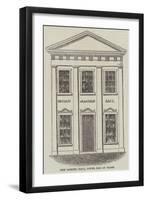 New Masonic Hall, Cowes, Isle of Wight-null-Framed Giclee Print