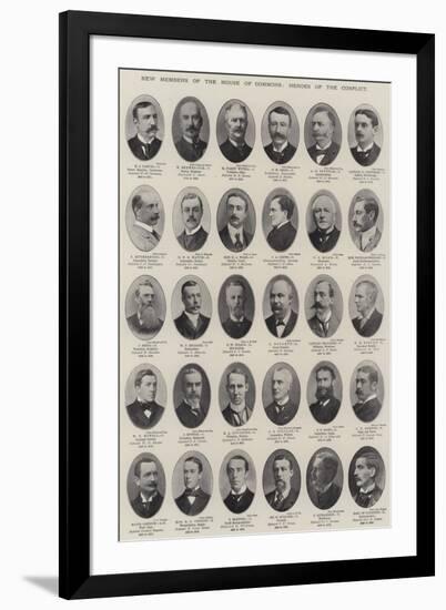 New Members of the House of Commons, Heroes of the Conflict-null-Framed Giclee Print