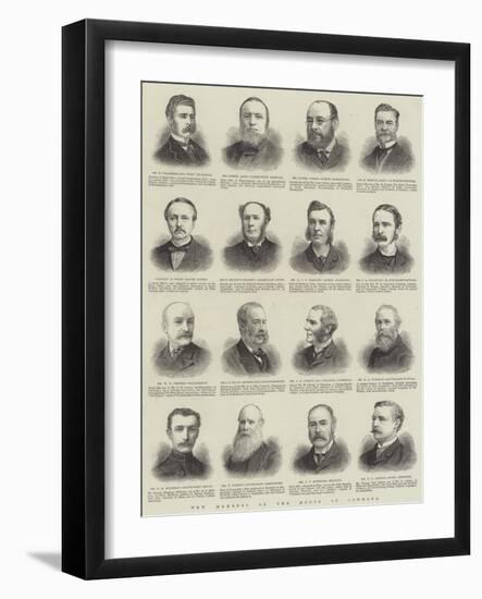 New Members of the House of Commons-null-Framed Giclee Print