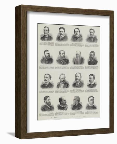 New Members of the House of Commons-null-Framed Giclee Print