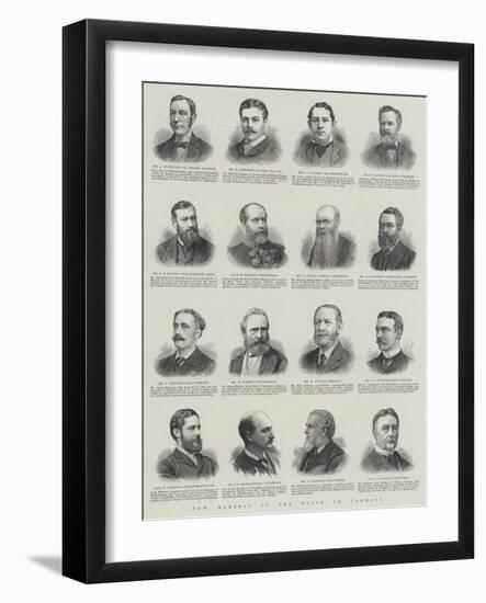 New Members of the House of Commons-null-Framed Giclee Print