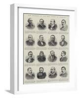 New Members of the New House of Commons-null-Framed Giclee Print