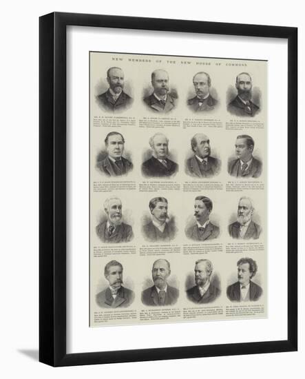 New Members of the New House of Commons-null-Framed Giclee Print