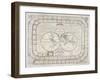 New Method of Geography of the World with the Most Considerable Cities Of The Earth, Paris, 1718-null-Framed Giclee Print
