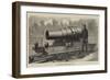 New Method of Moving Heavy Guns-null-Framed Giclee Print