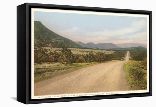 New Mexican Road-null-Framed Stretched Canvas