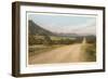 New Mexican Road-null-Framed Art Print