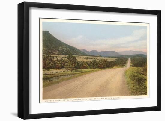 New Mexican Road-null-Framed Art Print