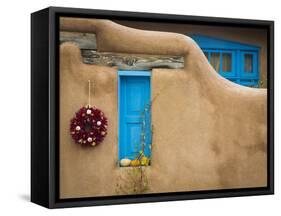 New Mexico Adobe I-Kathy Mahan-Framed Stretched Canvas