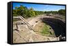 New Mexico, Archaeological Site-Bernard Friel-Framed Stretched Canvas