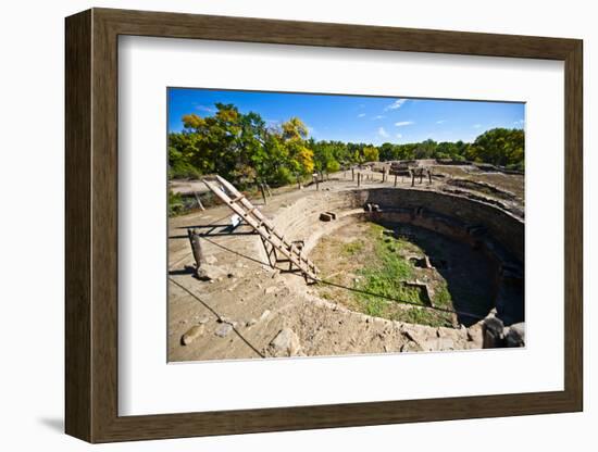 New Mexico, Archaeological Site-Bernard Friel-Framed Photographic Print