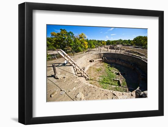 New Mexico, Archaeological Site-Bernard Friel-Framed Photographic Print