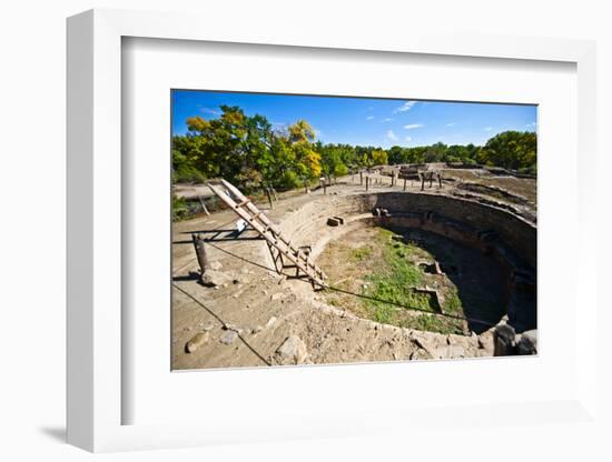 New Mexico, Archaeological Site-Bernard Friel-Framed Photographic Print