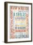 New Mexico - Barnwood Typography-Lantern Press-Framed Premium Giclee Print