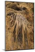 New Mexico, Carlsbad Caverns National Park. Calcite Flowstone in the Big Room-Kevin Oke-Mounted Photographic Print