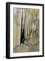 New Mexico, Carlsbad Caverns National Park. Curtain Formations in the Big Room-Kevin Oke-Framed Photographic Print