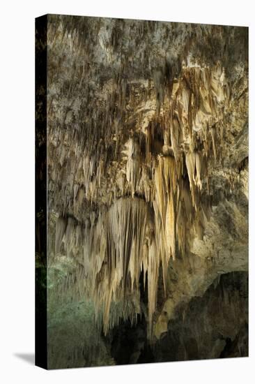 New Mexico, Carlsbad Caverns National Park. the Chandelier Stalactite Formation-Kevin Oke-Stretched Canvas