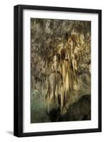 New Mexico, Carlsbad Caverns National Park. the Chandelier Stalactite Formation-Kevin Oke-Framed Premium Photographic Print