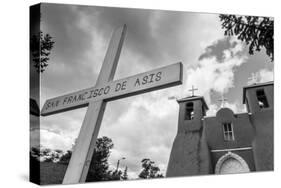 New Mexico Church I-Kathy Mahan-Stretched Canvas