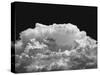 New Mexico Cloud Thunderhead Landscape Abstract in Black and White, New Mexico-Kevin Lange-Stretched Canvas