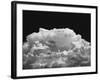 New Mexico Cloud Thunderhead Landscape Abstract in Black and White, New Mexico-Kevin Lange-Framed Photographic Print