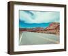 New Mexico Drive I-Sonja Quintero-Framed Photographic Print