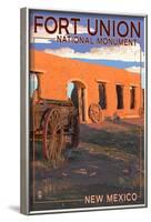 New Mexico - Fort Union National Monument-Lantern Press-Framed Art Print