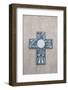 New Mexico, Laguna Mission. Cross in Mission San Jose De La Laguna-Luc Novovitch-Framed Photographic Print