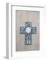 New Mexico, Laguna Mission. Cross in Mission San Jose De La Laguna-Luc Novovitch-Framed Photographic Print