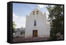 New Mexico, Laguna Mission. Mission San Jose De La Laguna-Luc Novovitch-Framed Stretched Canvas