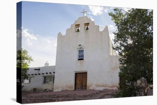 New Mexico, Laguna Mission. Mission San Jose De La Laguna-Luc Novovitch-Stretched Canvas