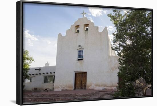 New Mexico, Laguna Mission. Mission San Jose De La Laguna-Luc Novovitch-Framed Photographic Print