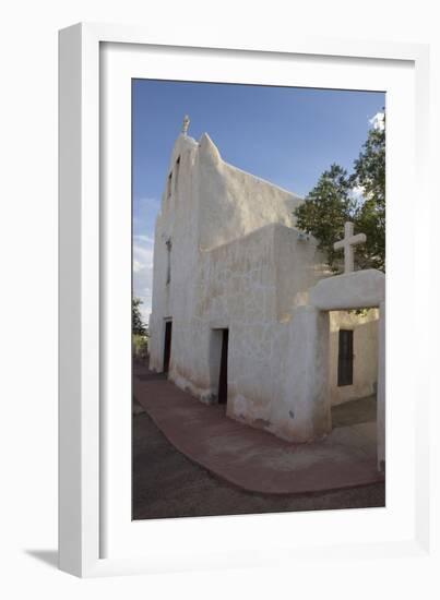 New Mexico, Laguna Mission. Mission San Jose De La Laguna-Luc Novovitch-Framed Photographic Print