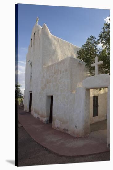 New Mexico, Laguna Mission. Mission San Jose De La Laguna-Luc Novovitch-Stretched Canvas