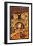 New Mexico - Lodge Interior-Lantern Press-Framed Art Print