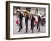 New Mexico, Santa Fe. Hispanic Folkloric Dance Group, Bandstand 2014-Luc Novovitch-Framed Photographic Print