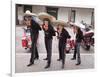 New Mexico, Santa Fe. Hispanic Folkloric Dance Group, Bandstand 2014-Luc Novovitch-Framed Photographic Print