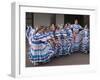 New Mexico, Santa Fe. Hispanic Folkloric Dance Group, Bandstand 2014-Luc Novovitch-Framed Premium Photographic Print