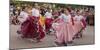 New Mexico, Santa Fe. Hispanic Folkloric Dance Group, Bandstand 2014-Luc Novovitch-Mounted Photographic Print