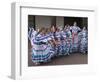 New Mexico, Santa Fe. Hispanic Folkloric Dance Group, Bandstand 2014-Luc Novovitch-Framed Photographic Print