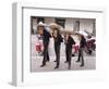 New Mexico, Santa Fe. Hispanic Folkloric Dance Group, Bandstand 2014-Luc Novovitch-Framed Photographic Print