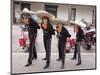 New Mexico, Santa Fe. Hispanic Folkloric Dance Group, Bandstand 2014-Luc Novovitch-Mounted Photographic Print