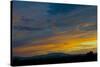 New Mexico, Santa Fe, Sunset from Hyde Park Road at Avenida Primera S-Bernard Friel-Stretched Canvas